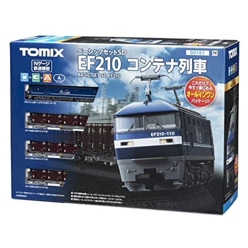 TOMIX Nゲージ ベーシックセット SD EF210 コンテナ列車セット 90181 鉄道模型 入門セット