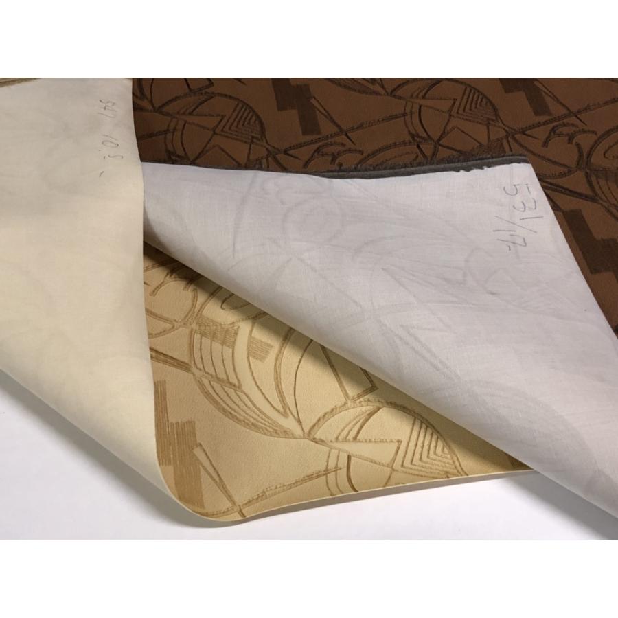 新谷汚し　レザー　PVC　生地　シート　カバー【50cmあたり350円】チョコ |  | 01