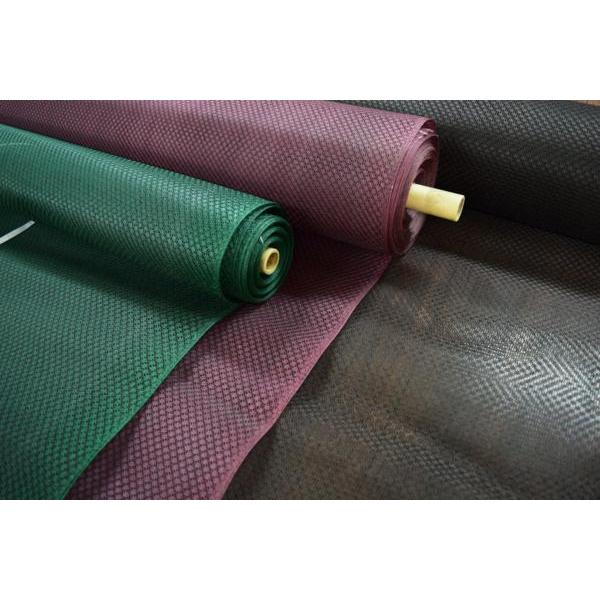 メッシュ 生地 柄 硬め 樹脂加工【50cmあたり200円】ワイン | 