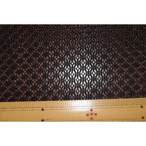 メッシュ 生地 柄 硬め 樹脂加工【50cmあたり200円】ワイン |  | 02