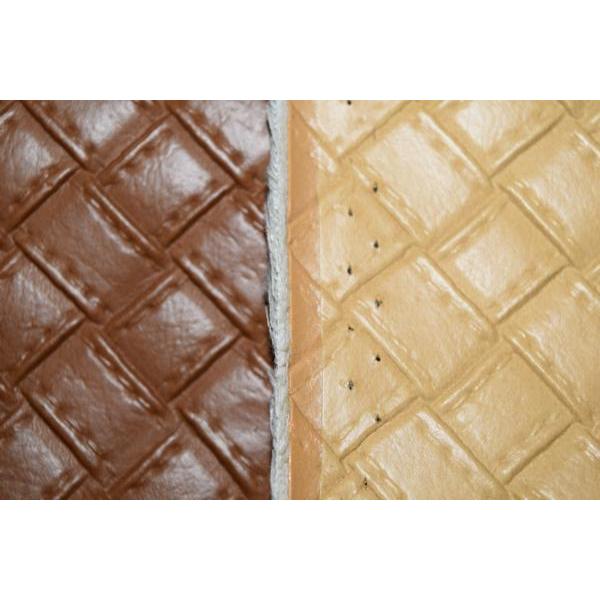 セナメッシュ ビニール レザー PVC 生地【50cmあたり300円】ブラウン |  | 01