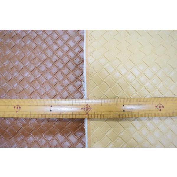 セナメッシュ ビニール レザー PVC 生地【50cmあたり300円】ブラウン |  | 03