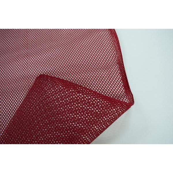 メッシュ 赤 生地 硬め 樹脂加工【50cmあたり200円】 |  | 03