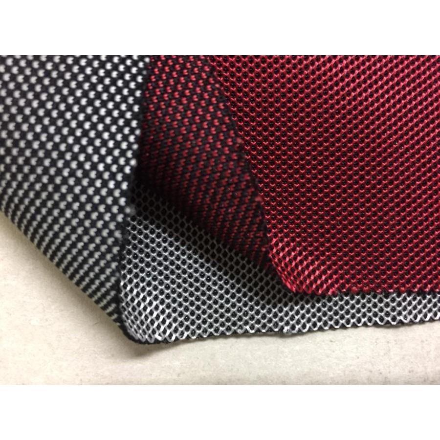 光沢 メッシュ 厚め 生地【50cmあたり250円】ワイン |  | 02