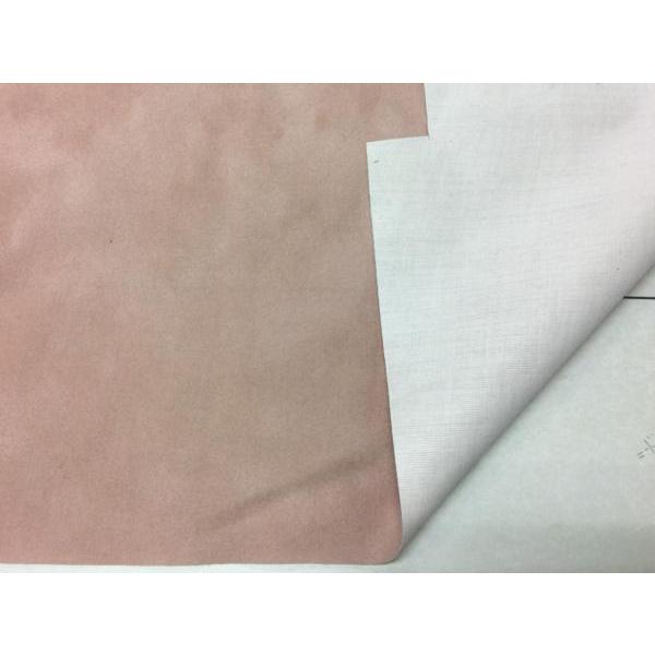 ボストン サーモンピンク スエード 起毛 生地【50cmあたり200円】 |  | 02