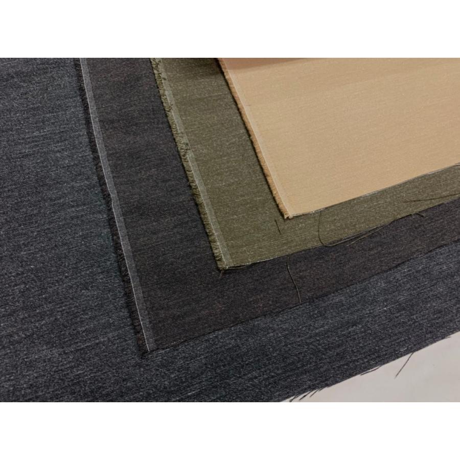 プリーラ 銀糸 厚手 冬物 生地【50cmあたり300円】オリーブ | 