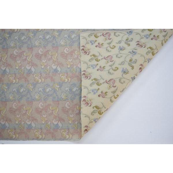 ゴブラン 織り 生地 薄手 水・ピンク色【50cmあたり400円】 |  | 02