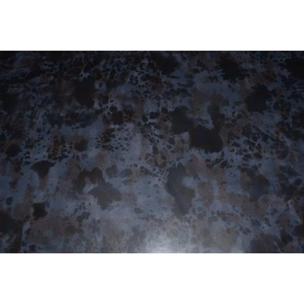 べっ甲柄　エナメル　PVC　ビニール　生地【 50cmあたり600円 】黒 |  | 03