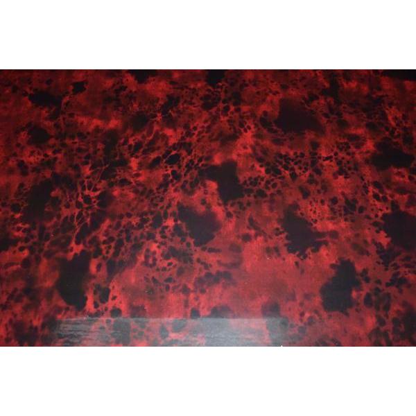 べっ甲柄　エナメル　PVC　ビニール　生地【 50cmあたり600円 】黒 |  | 04