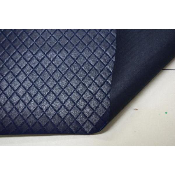 ダイヤキルト　型押し　PVC　紺　ビニール　生地【 50cmあたり350円 】 |  | 02