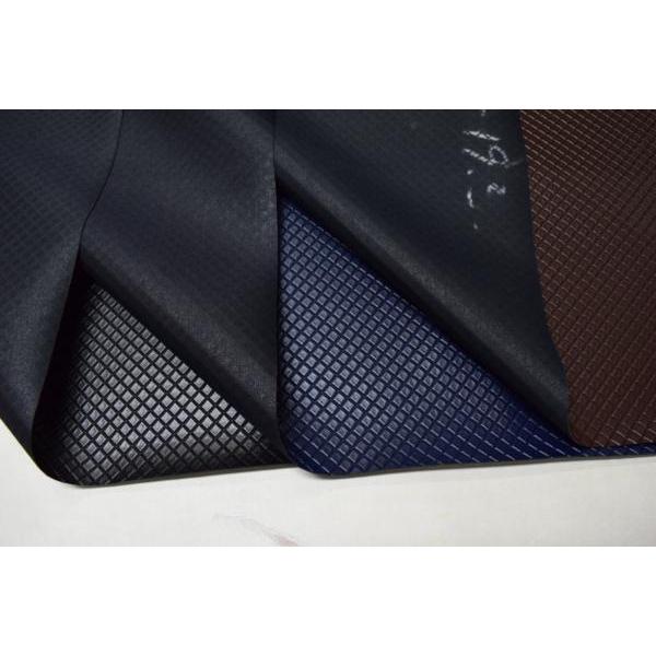 ダイヤキルト　型押し　ビニール　PVC　生地【 50cmあたり400円 】黒 |  | 02