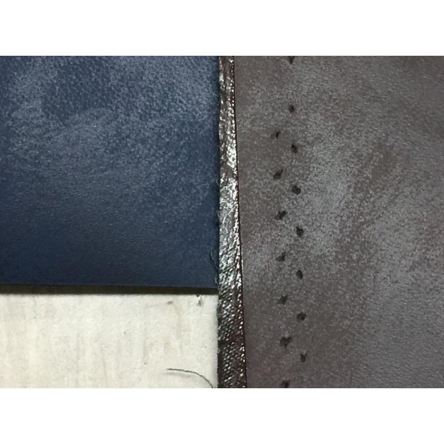 アンティーク 裏9A 黒染 ビニール PVC 生地【50cmあたり350円】チョコ |  | 02