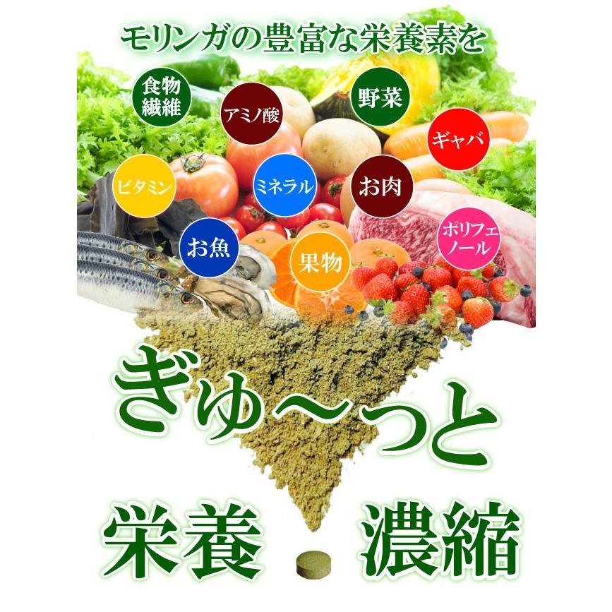 沖縄県産モリンガ粒（サプリメント）300粒入り×3袋セット 次回使えるお得なクーポンあり｜morimori-moringa｜02