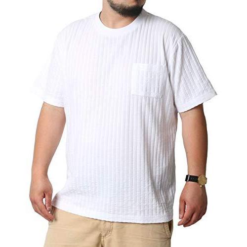 ルイシャブロン 大きいサイズ メンズ Tシャツ 半袖 ホワイト 2lサイズ 身丈74cm 肩幅49cm 身幅57cm 袖丈24cm 胸囲100 S 2226 森本商店 通販 Yahoo ショッピング