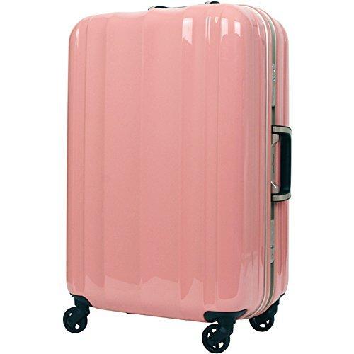 【通販激安】 スーツケース キャリーケース 無料受託手荷物（3辺 TSAロック 90L 7泊〜10泊 4.3kg 超軽量 ＭLサイズ フレームタイプ キャリーバッグ カジュアルスーツケース