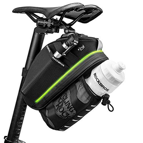 Rockbros ロックブロス サドルバッグ 自転車 バッグ ロードバイク 水筒サドルバッグ 約1 5l大容量 防水 小型 軽量 おしゃれに光る 小物 S 2602 森本商店 通販 Yahoo ショッピング
