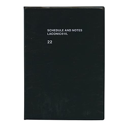 スペシャルオファ ラコニック 22 年 手帳 9 月 始まり B 6 週間 バーチカルレフト Typography ブラック Lis その他手帳 日記 Www Theopengate Org Il