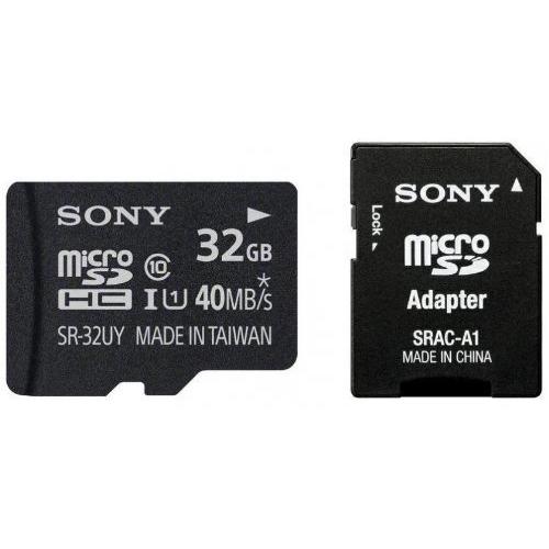 ソニー SONY microSDHCカード 32GB Class10 UHS-I対応 SDカードアダプタ付属 SR-32UYA [国内正規品]｜morimori117｜03