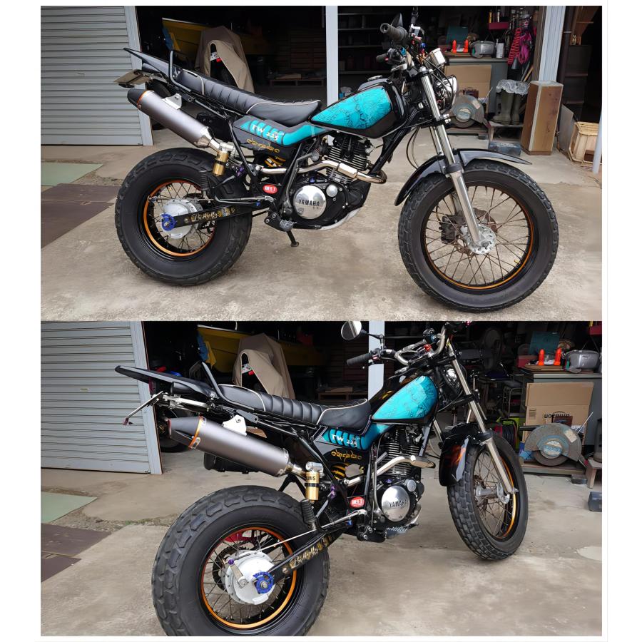 JFG スリップオンマフラー TTR230 05-16 TW200 バイク マフラー JFG スリップオンマフラー TTR230 05-16 TW200 バイク マフラー