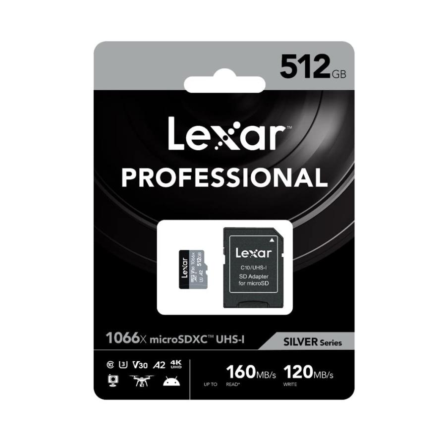 LexarR Professional 1066x microSDHC?/microSDXC? UHS-I cards SILVER Series 5｜morimori117｜08