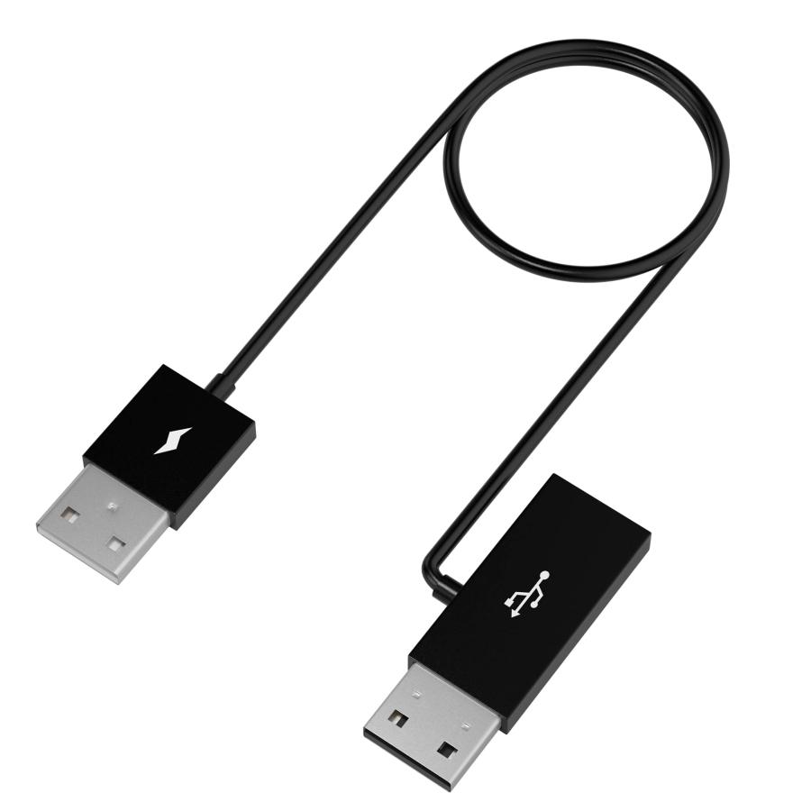 【新品未開封】winshop 二股 usbケーブル　ブラック 2本セット】Anker 高耐久ナイロン USB-C＆USB-C 2.0 ケーブル