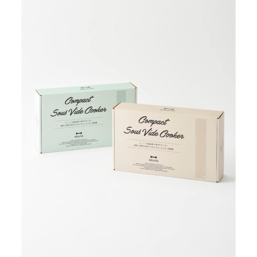 BRUNO ブルーノ コンパクト 低温調理器 グレージュ 低温加熱 ヘルシー