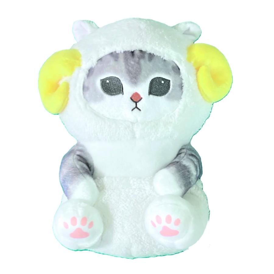 mofusand ひつじにゃん BIGぬいぐるみ モフサンド 30cmサイズ : 森本