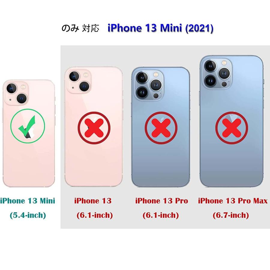 iPhone 13 mini ケース アニメ アイフォン 13 ミニ カバー 5.4インチ 2層構造 耐衝撃 TPU+PC けーす かわいい キャラ｜morimori117｜07