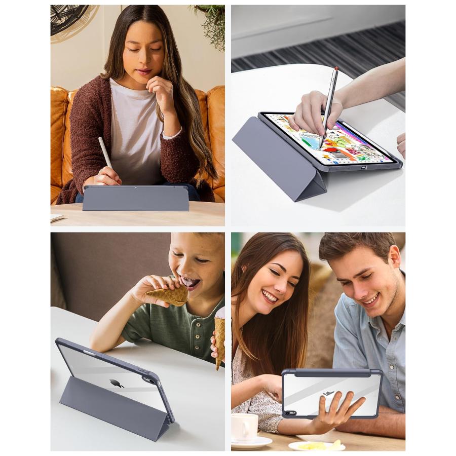 SQBEBS iPad 第10世代 ケース 2022 10.9インチ 透明バックカバー SQBEBS iPad 第10世代 ケース 2022 10.9インチ 透明バックカバー