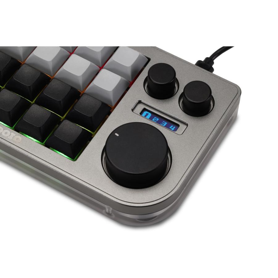 KB16 マクロメカニカルキーボードアルミニウム製/片手キーボード KB16 マクロメカニカルキーボードアルミニウム製/片手キーボード