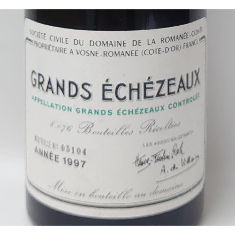 GRANDS ÉCHEZEAUX 1997 赤ワイン グラン エシェゾー GRANDS ECHEZEAUX D.R.C 1997年 赤 750ml フランス