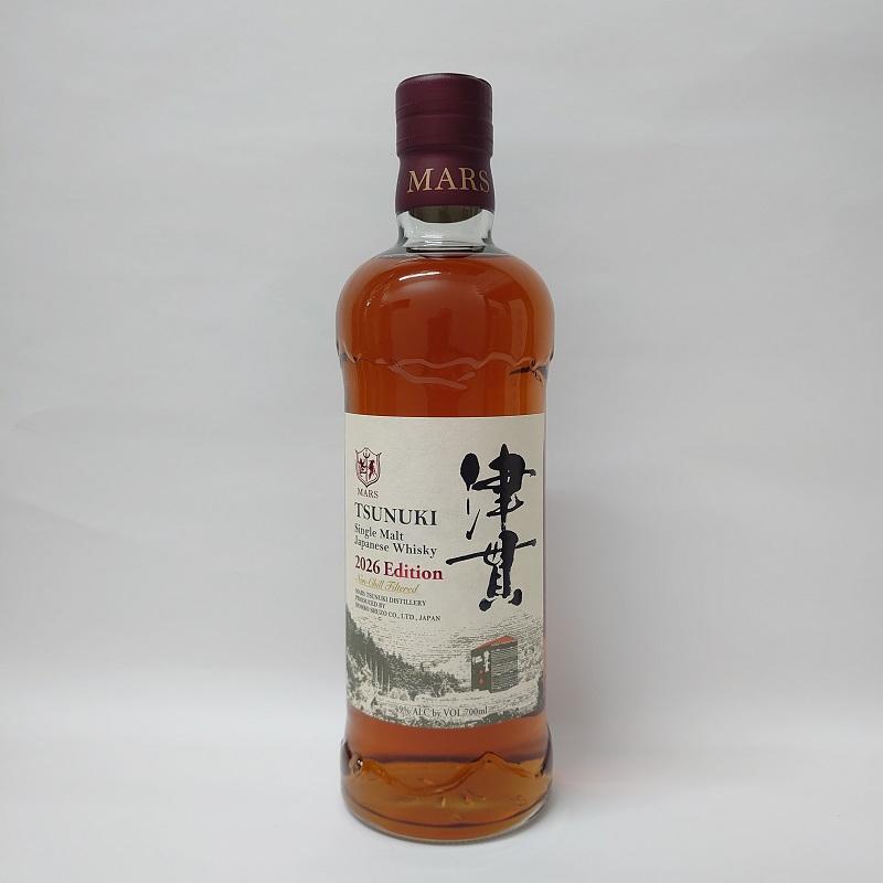 マルス シングルモルト 津貫 2026 エディション 49% 700ml 箱付き 日本