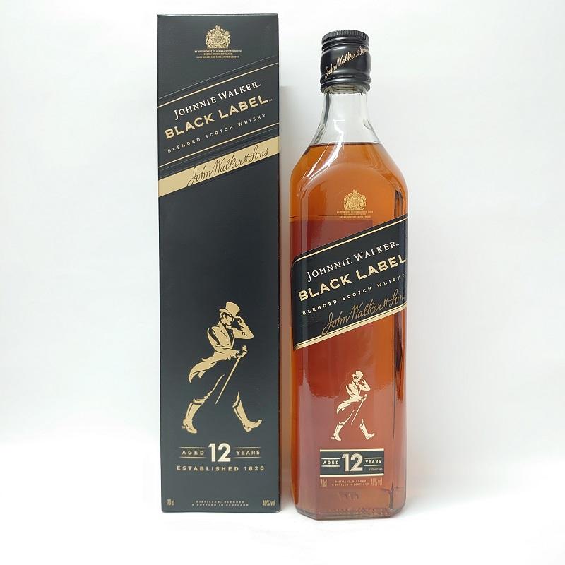 ジョニーウォーカー（JOHNNIE WALKER） ブラックラベル(黒ラベル) 12年