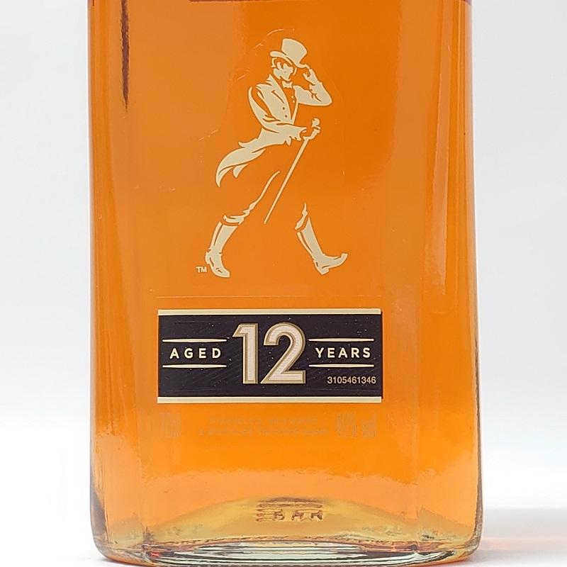 ジョニーウォーカー（JOHNNIE WALKER） ブラックラベル(黒ラベル) 12年