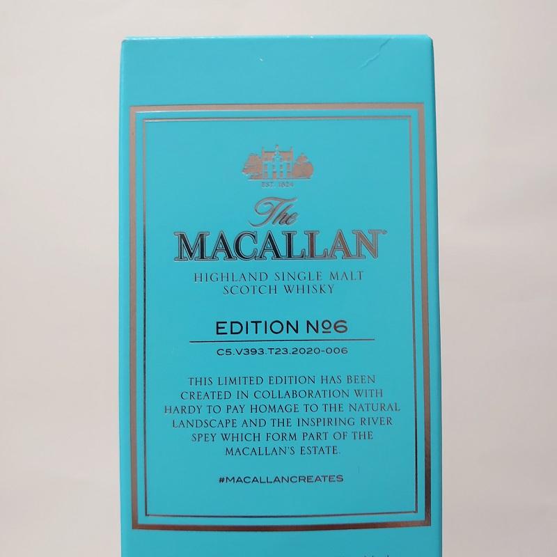 ザ・マッカラン エディション No.6 48% 700ml 箱付き イギリス