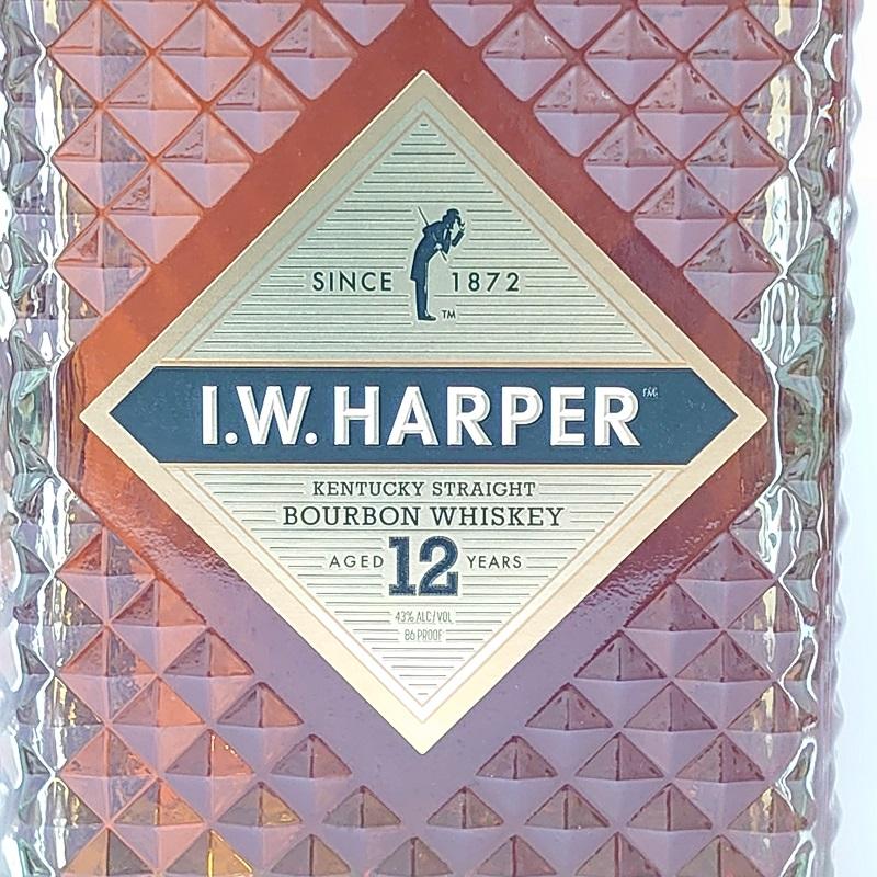 IW ハーパー 12年 43゜ 750ml 箱付き アメリカ MHD ディアジオ