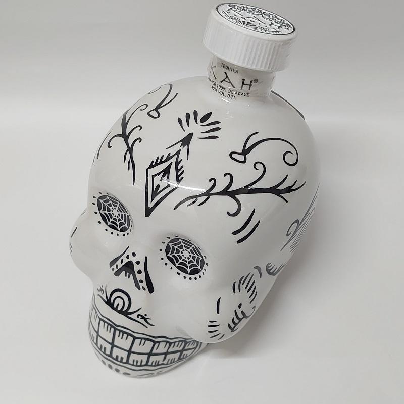 カー テキーラ ブランコ スカルボトル 40° 700ml メキシコ 日本ビール