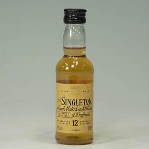 ダフタウン シングルトン 12年 40° 50ml ミニチュアボトル 《大変