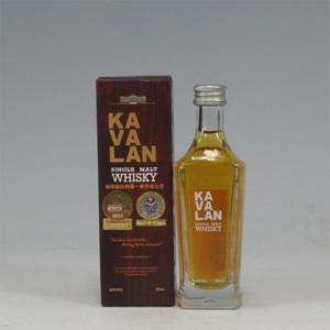 カバランウイスキー シングルモルト クラシック 40° 50ml Kavalan