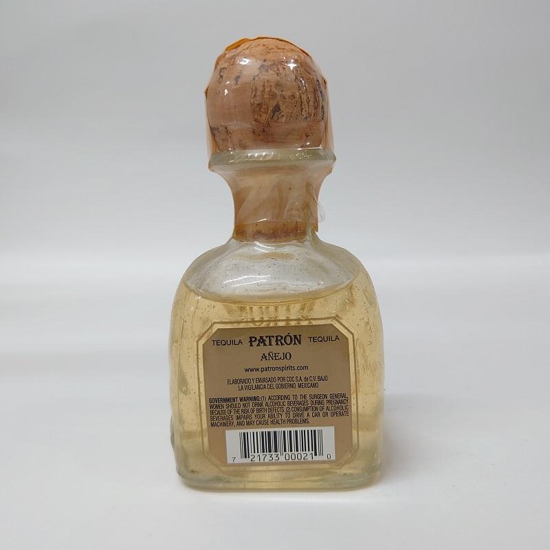 パトロン テキーラ アネホ 40% 50ml ミニチュアボトル メキシコ ☆大変