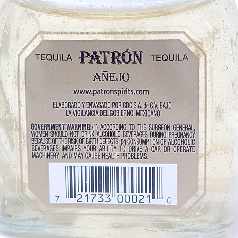 パトロン テキーラ アネホ 40% 50ml ミニチュアボトル メキシコ ☆大変