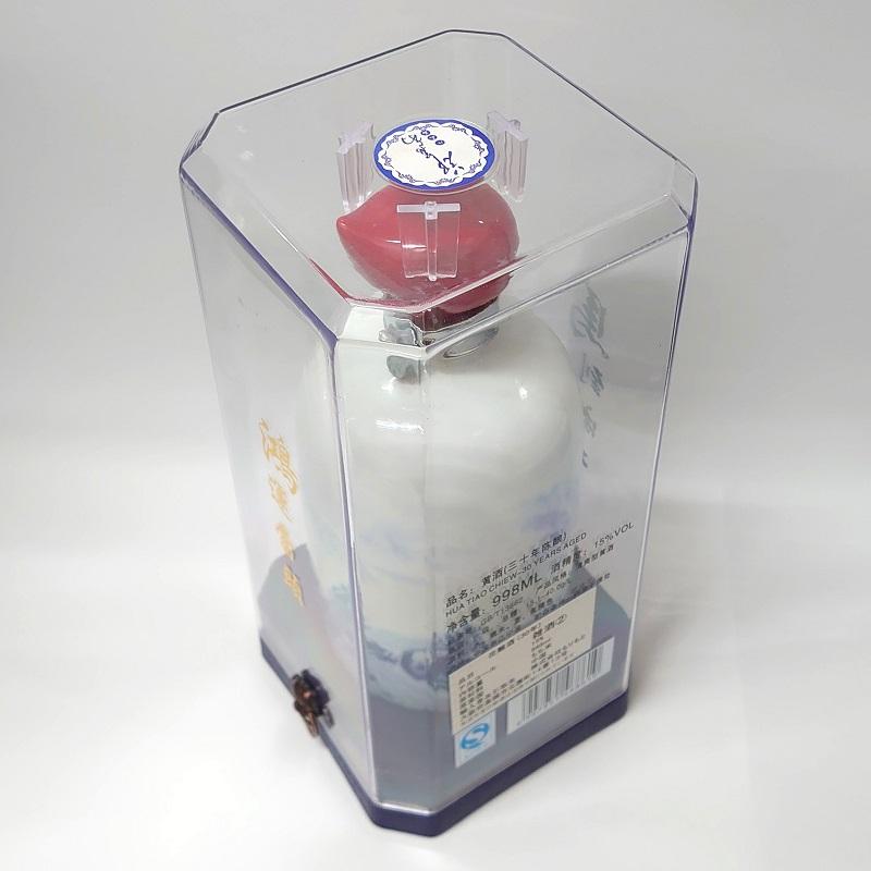 紹興酒 鄭萬利(テンマリ) 30年 陳醸花彫酒 壺入り 15° 998ml ( 2015年