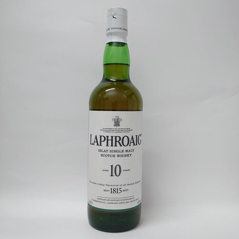 ラフロイグ シングルモルト 10年 40° 700ml 箱付(筒型) 並行品