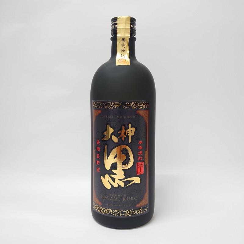 大神 黒 芋焼酎 25度 720ml 櫻の郷醸造 宮崎県 : お酒のデパート