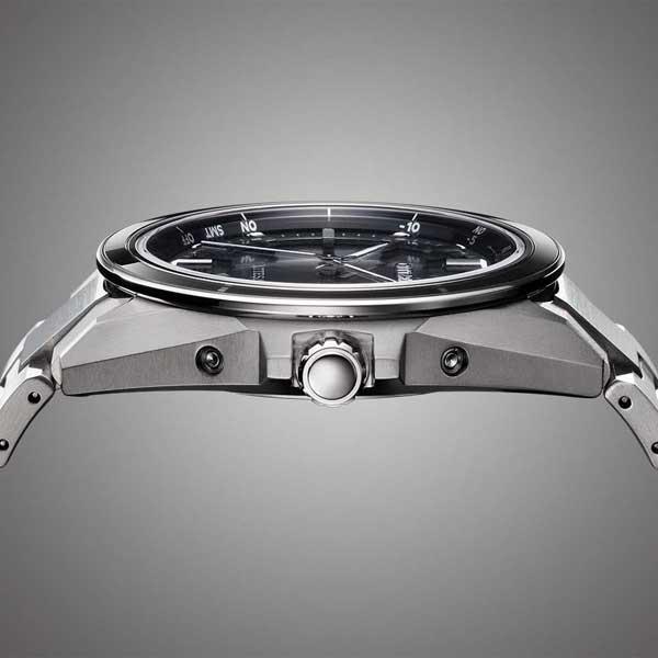名 入れ 名前 刻印 10文字付 シチズン ソーラー電波時計 CB3030-76E メンズ 腕時計 CITIZEN ATTESA アテッサ 男性用 ウオッチ サファイアベゼルの画像