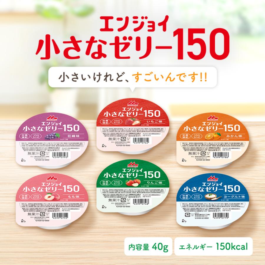 エンジョイハイカロリーゼリー (40g×24)4個×6種　いろいろセット4箱 森永乳業 【公式】 エンジョイ小さなハイカロリーゼリー いろいろ