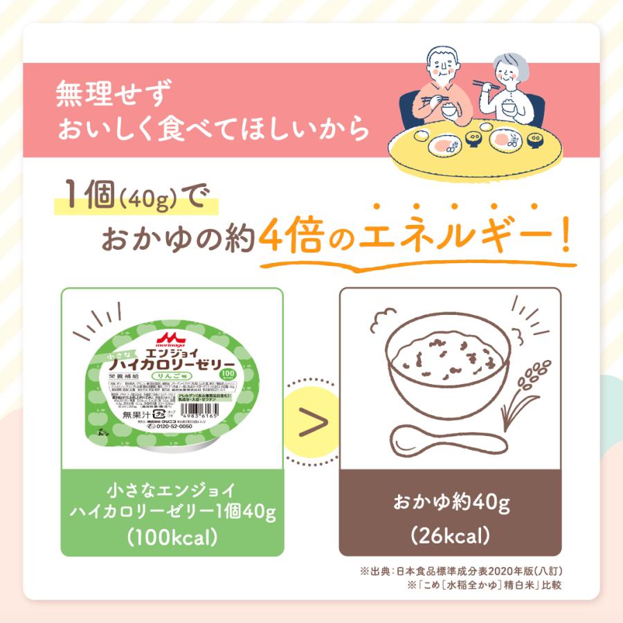 森永乳業 【公式】 エンジョイ小さなハイカロリーゼリー いろいろ