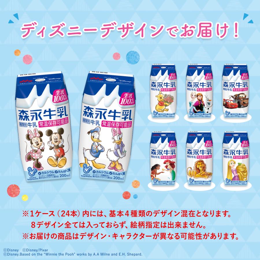 森永乳業 訳あり30%OFF 森永牛乳 (200ml×24本) 牛乳 生乳 ミルク
