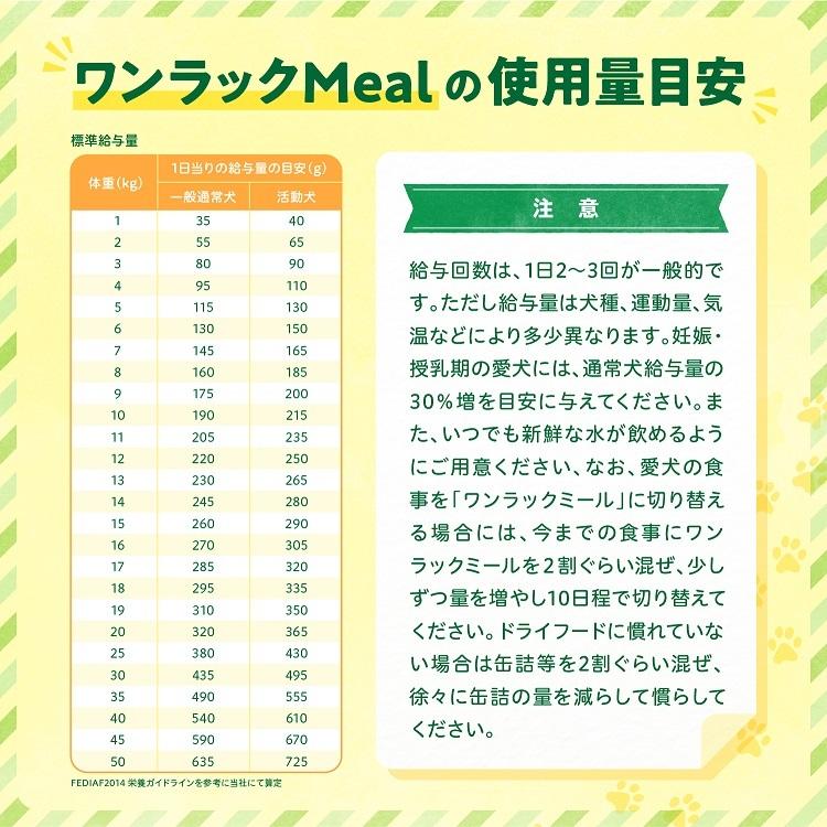 ONE LAC 【公式】 森永乳業 ドッグフード ワンラックMeal ワンラック