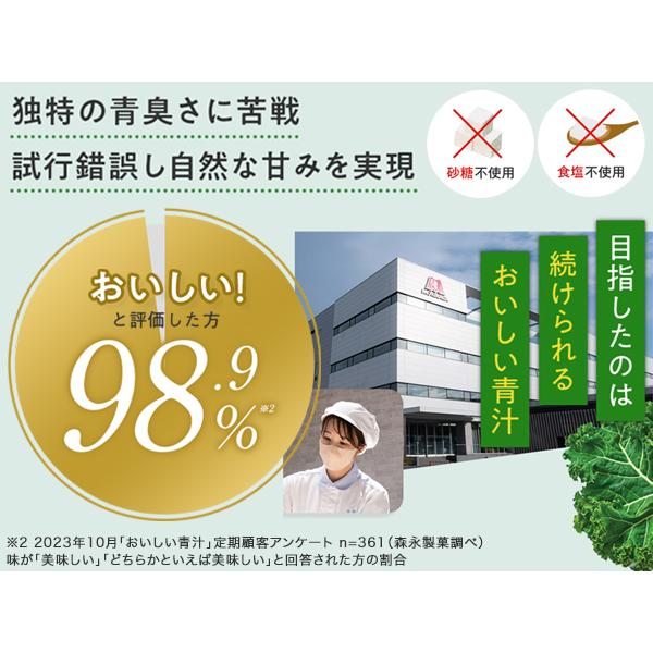 森永製菓 青汁 24本 おいしい青汁 125ml×24本 野菜 食物繊維 ケール